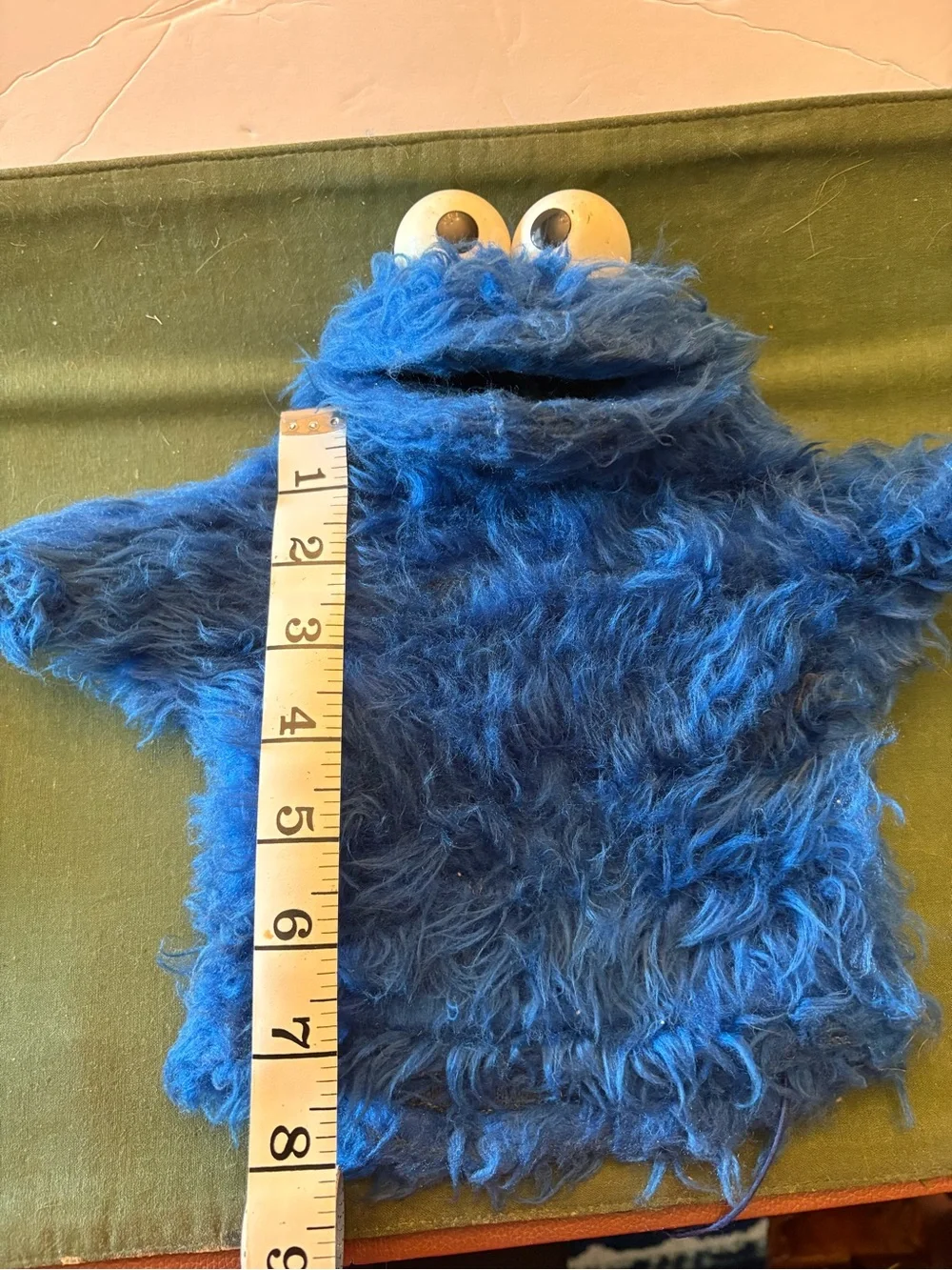 1970s Cookie Monster Hand Puppet